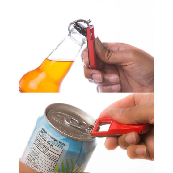 keychain with can opener