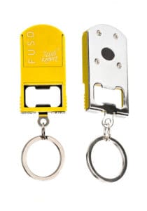 yellow keychain