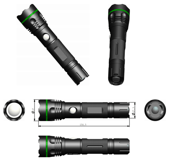 flashlight specification