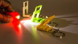 keychain with LED lights