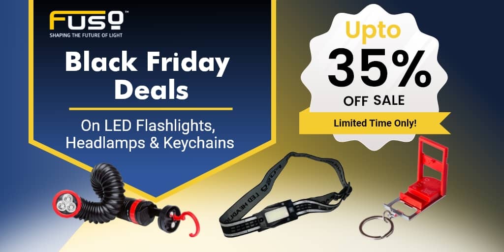 Black Friday Deals on FUSO LED Flashlights 